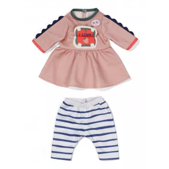 Φόρεμα κούκλας ZAPF BABY born φόρεμα ζούγκλας για κούκλες 36 cm, πολύχρωμο, πτυσσόμενο, από 1 έτους