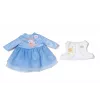Φόρεμα κούκλας ZAPF BABY born χειμωνιάτικο φόρεμα για κούκλες 36 cm, πολύχρωμο, πτυσσόμενο, ηλικία 1+