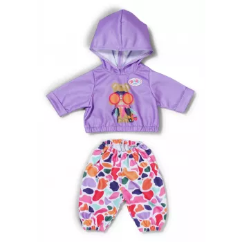 Σετ ρούχων κούκλας ZAPF BABY born Hoodie Outfit για κούκλες 43 cm, πολύχρωμο, συνιστώμενη ηλικία 3+