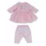 Σετ ρούχων κούκλας ZAPF BABY born φόρεμα Rose για κούκλες 36 cm, πολύχρωμο, πτυσσόμενο, ηλικία 1+