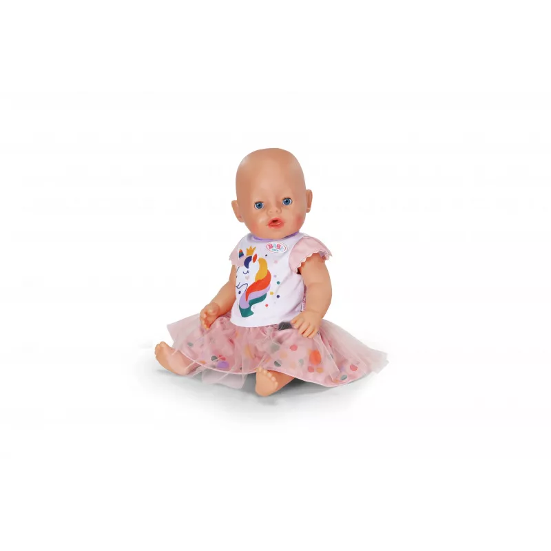 BABY born Tutu φόρεμα μονόκερου 43cm φόρεμα κούκλας