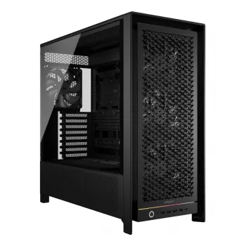 Κουτί PC miditower CORSAIR FRAME 5000D RS — μαύρο, υποστήριξη ATX/EATX, 3x 140 mm ανεμιστήρες εμπρός, tempered glass, 250×556×542 mm
