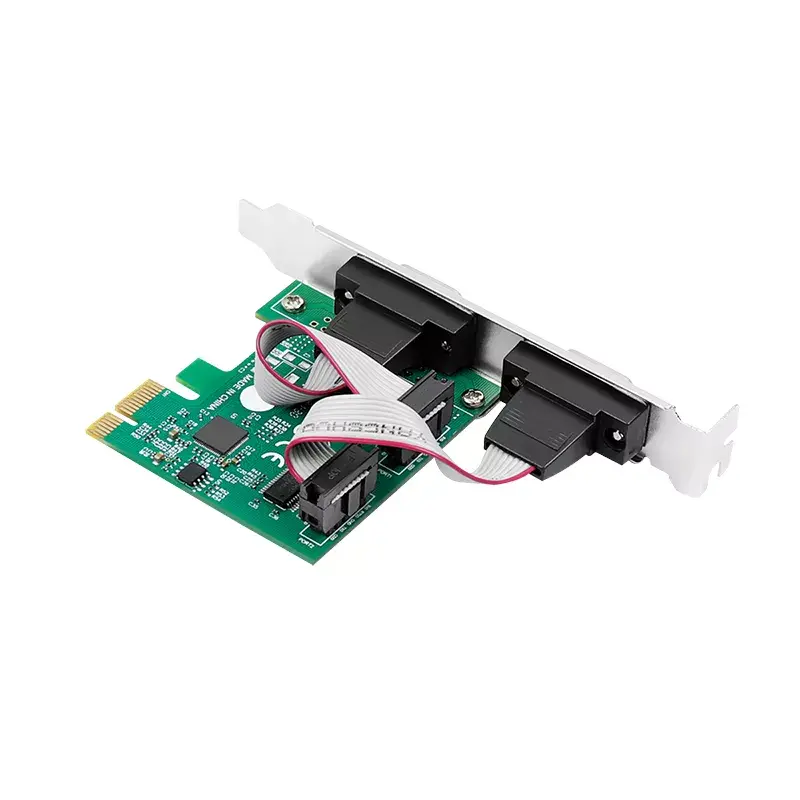 LogiLink PC0031 κάρτα διεπαφής PCIe, 2x σειριακές (COM)
