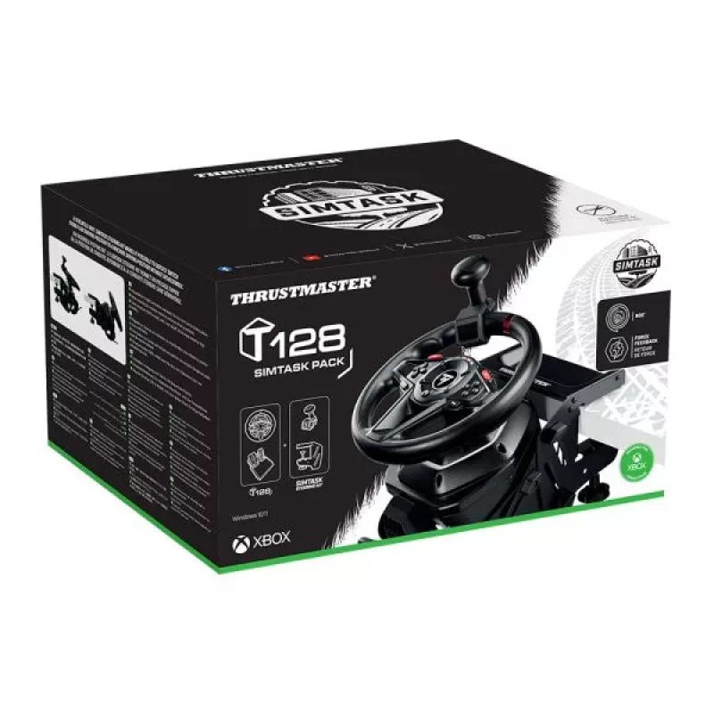 Thrustmaster T128 μαύρο USB τιμόνι + πεντάλ Αναλογικό PC, Xbox One, Xbox Series S, Xbox Series X