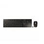 CHERRY DW 9100 schlank πληκτρολόγιο με ποντίκι Universal RF Wireless + Bluetooth QWERTY UK Αγγλικά μαύρο