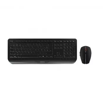 CHERRY Gentix Desktop πληκτρολόγιο με ποντίκι Γραφείου RF Wireless Ελβετικό μαύρο