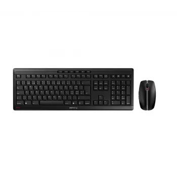 CHERRY Stream Desktop πληκτρολόγιο με ποντίκι Γραφείου RF Wireless QWERTZ μαύρο