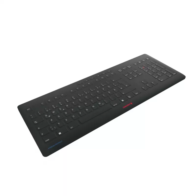 Contour Design Stream πληκτρολόγιο Universal RF Wireless + USB QWERTZ Γερμανικό μαύρο