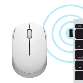 LOGITECH M171 Ασύρματο Ποντίκι Off White Emea