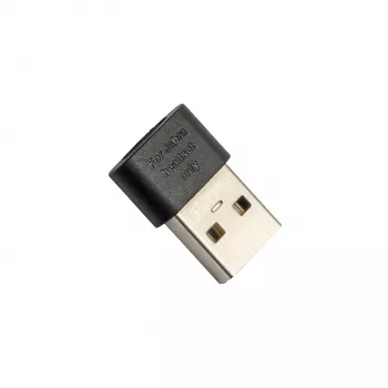 Προσαρμογέας USB-C Jabra 14208-38 Υποδοχή USB-C σε βύσμα USB-A μαύρο