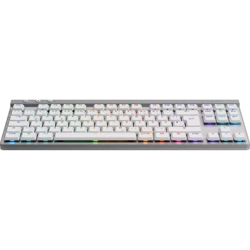 Ασύρματο gaming πληκτρολόγιο Logitech G515 LIGHTSPEED TKL, QWERTZ γερμανικό, λευκό