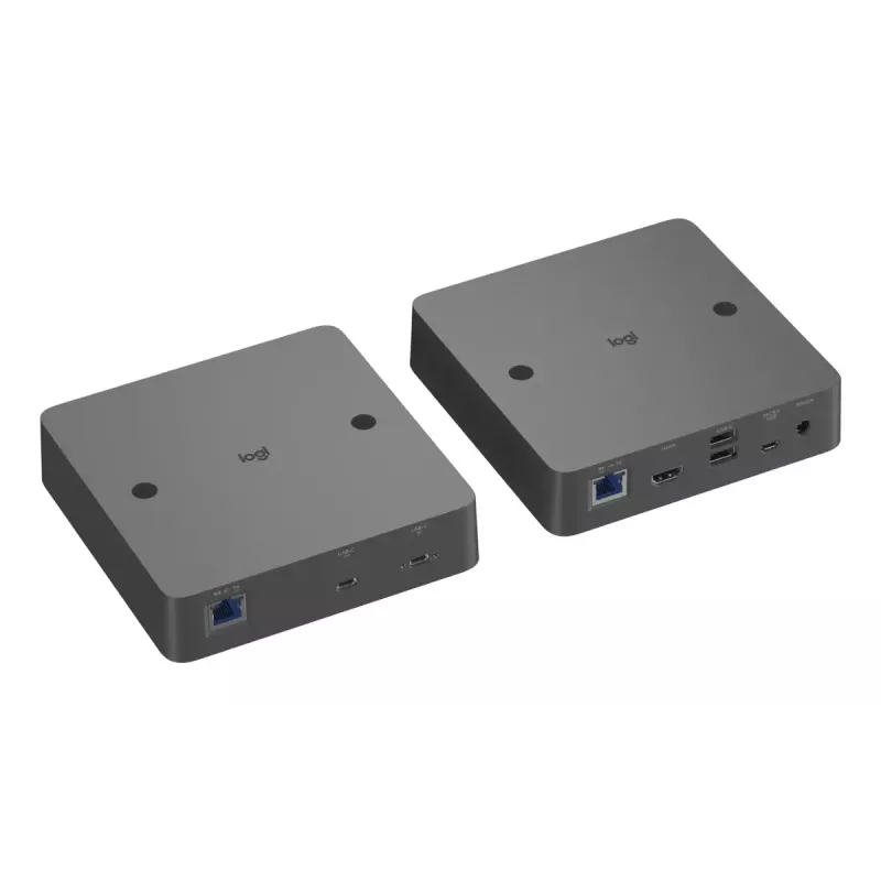 Extend-Kit Logitech Extend Μαύρο Ανακυκλωμένο Πλαστικό Καλώδιο USB-C