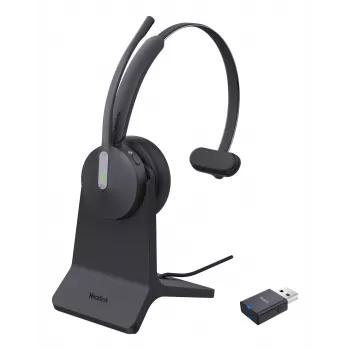 Yealink WH64 Hybrid Mono με σταθμό φόρτισης Teams-Headset