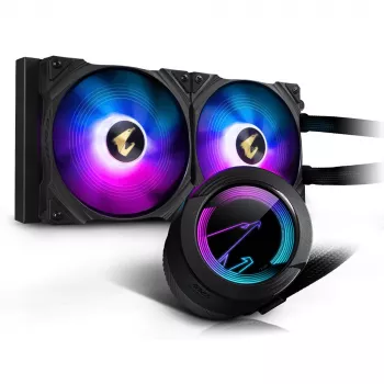 GIGABYTE AORUS WATERFORCE 280 Ψύκτρα επεξεργαστή all-in-one υγρής ψύξης μαύρη