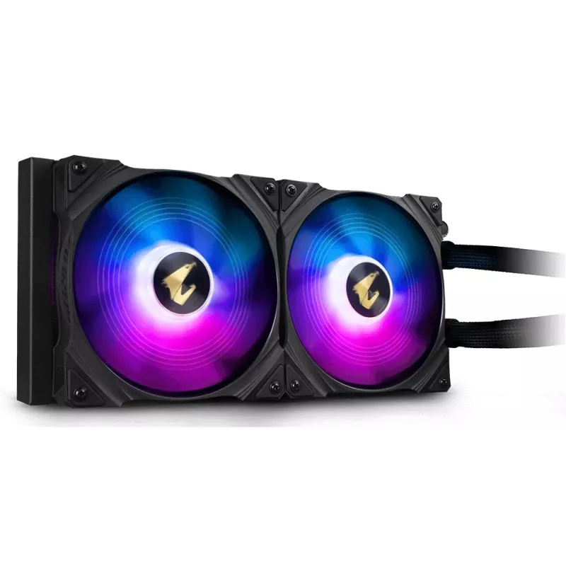GIGABYTE AORUS WATERFORCE 280 Ψύκτρα επεξεργαστή all-in-one υγρής ψύξης μαύρη