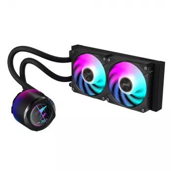 Ψύκτρα υγρής ψύξης all-in-one GIGABYTE AORUS WATERFORCE X II 240 2x120mm ARGB ανεμιστήρες