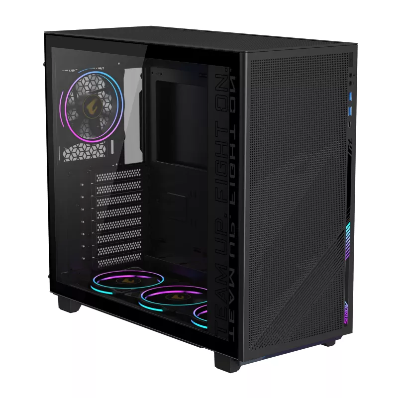 Κουτί PC GIGABYTE C400 Midi Tower μαύρο