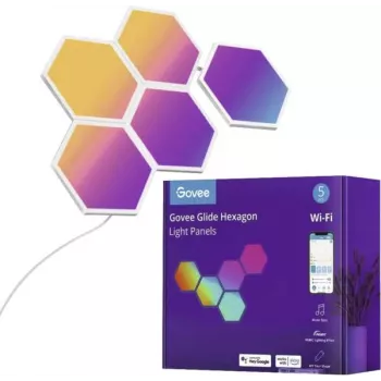 Govee Glide Hexa B6061 πάνελ φωτισμού LED, 5 τεμ.