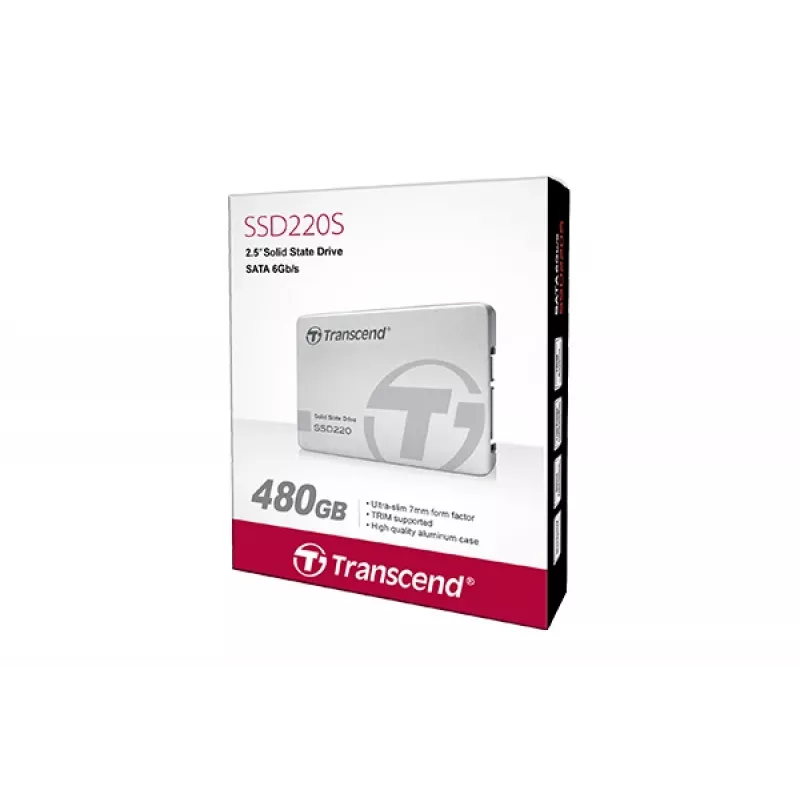 SSD Transcend 480 GB 2,5 ίντσες SATA III TS480GSSD220S