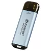TRANSCEND Esd300c - 2TB φορητός SSD - USB Type-C - 3D NAND Flash - γαλάζιο