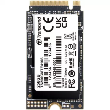 SSD δίσκος Transcend 256 GB M.2 PCI Express 4.0 NVMe 3D NAND TS256GMTE410S