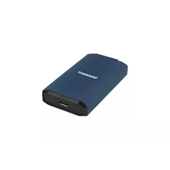 TRANSCEND SSD - Esd410c φορητός δίσκος - 4 TB - USB Type-C / A - σκούρο μπλε