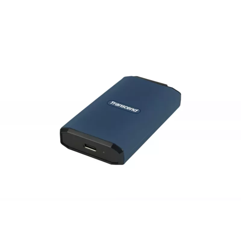 TRANSCEND SSD - Esd410c φορητός δίσκος - 4 TB - USB Type-C / A - σκούρο μπλε