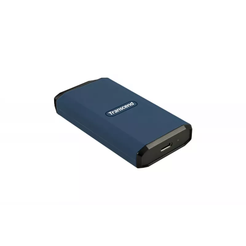TRANSCEND SSD - Esd410c φορητός δίσκος - 4 TB - USB Type-C / A - σκούρο μπλε