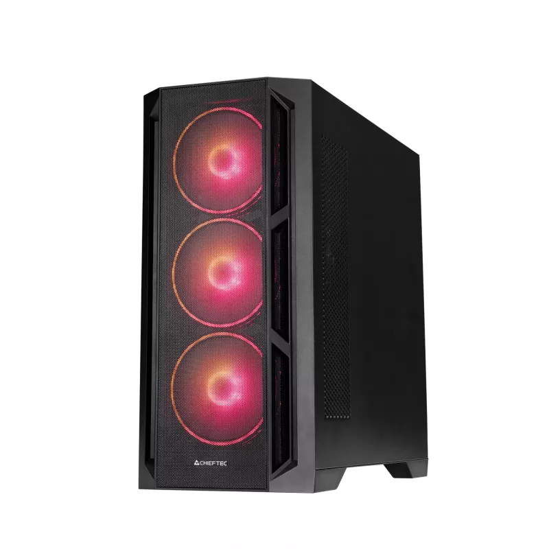 Κουτί υπολογιστή Chieftec GA-01B-L-OP APEX LUMO Midi Tower μαύρο