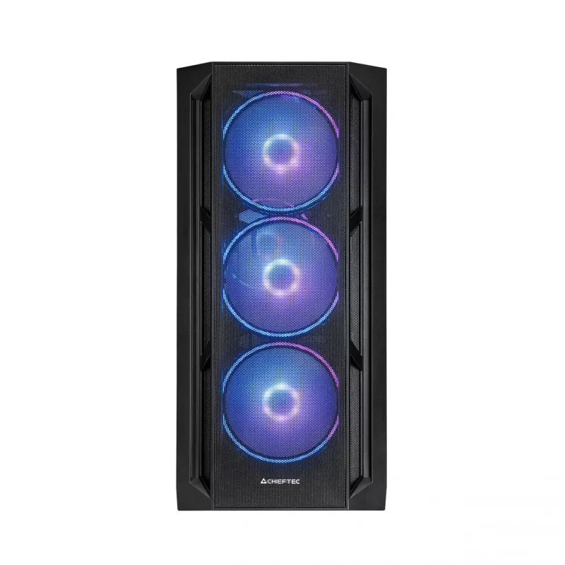 Κουτί υπολογιστή Chieftec GA-01B-L-OP APEX LUMO Midi Tower μαύρο