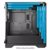 Κουτί υπολογιστή Chieftec GA-01B-L-OP APEX LUMO Midi Tower μαύρο