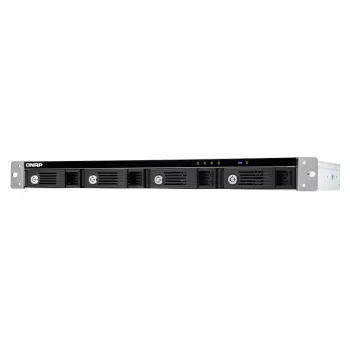 QNAP 4-bay 1U 12 short-depth rackmount 3.5in SATA HDD USB 3.0 type-C hardware RAID εξωτερικό enclosure