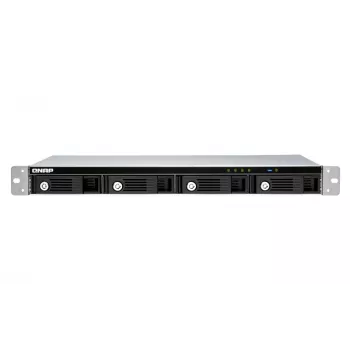 QNAP 4-bay 1U 12 short-depth rackmount 3.5in SATA HDD USB 3.0 type-C hardware RAID εξωτερικό enclosure