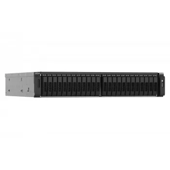 QNAP TS-h2490FU NAS Rack (2U) EPYC 7302P 256 GB DDR4 0 TB QuTS hero Black, γκρι