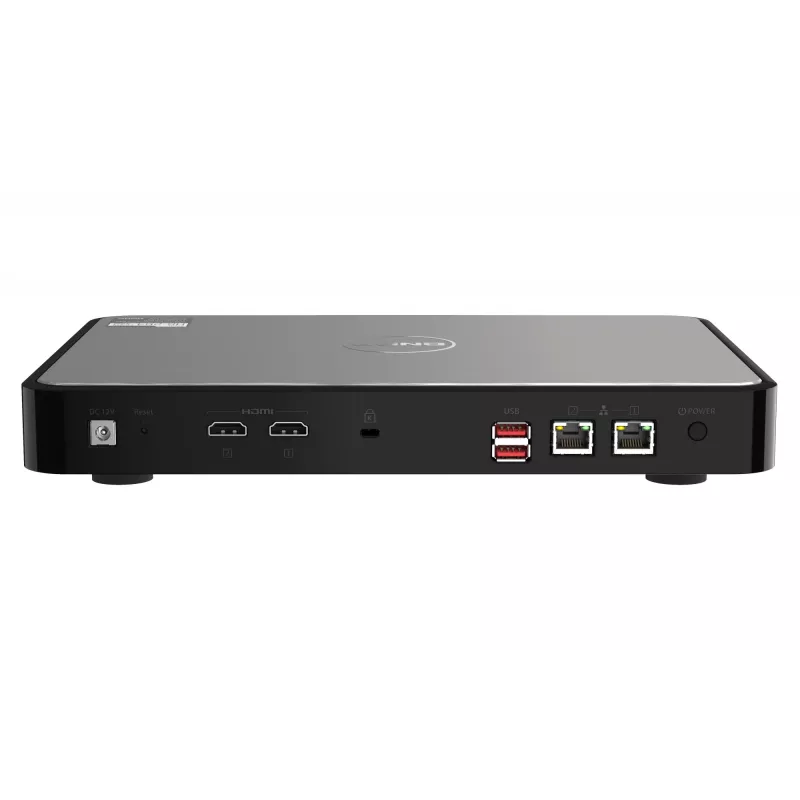 QNAP HS-264 NAS Desktop Intel® Celeron® N5105 8 GB 0 TB QNAP Turbo System μαύρο