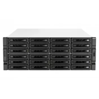 QNAP TS-H3087XU-RP NAS Rack (4U) Intel Xeon E E-2378 64 GB DDR4 0 TB QuTS hero Black, λευκό
