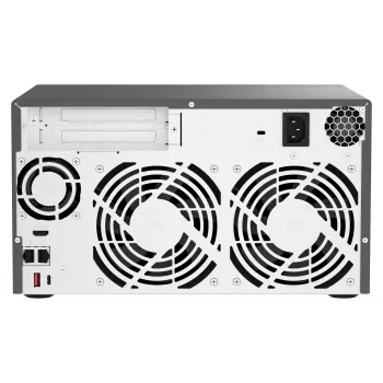 QNAP TVS-H874T-I9-64G NAS/Storage Server Tower Intel® Core™ i9 64 GB DDR4 0 TB QNAP QTS μαύρο