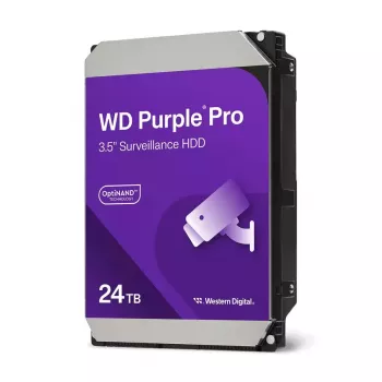 WESTERN DIGITAL σκληρός δίσκος - Wd Purple Pro WD240PURP - 24 TB - SATA 6 Gbit/s - 3,5 inch - 7200 rpm - 512 MB cache