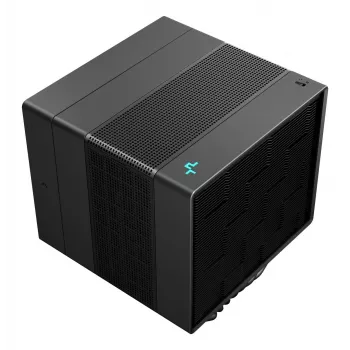 Αερόψυκτρα DeepCool ASSASSIN IV 14 cm μαύρη — μέγιστη πίεση αέρα 2,44 mmH2O, ανεμιστήρας 14 cm FDB, 1700 rpm, 79,1 cfm, 7 heatpipes