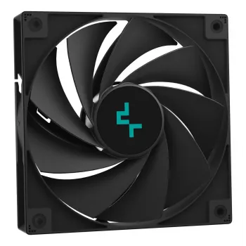 Αερόψυκτρα DeepCool ASSASSIN IV 14 cm μαύρη — μέγιστη πίεση αέρα 2,44 mmH2O, ανεμιστήρας 14 cm FDB, 1700 rpm, 79,1 cfm, 7 heatpipes