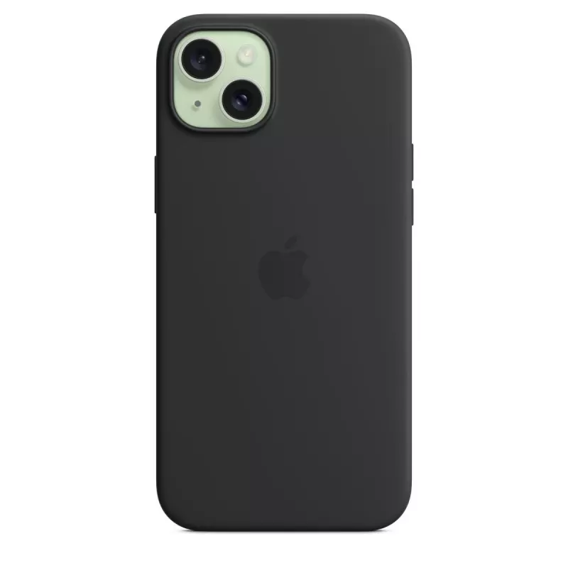 Θήκη Apple iPhone 15 Plus Silicone Case με MagSafe Μαύρο