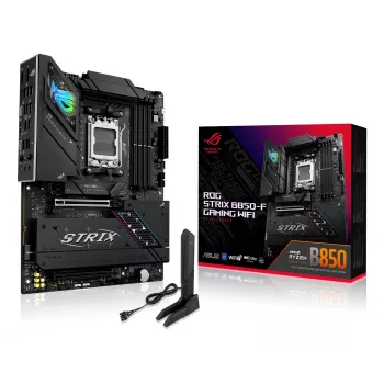 Μητρική ASUS ROG STRIX B850-F GAMING WIFI — AMD B850, Socket AM5, ATX, DDR5, 4×M.2, Wi‑Fi 7, 2.5Gb LAN