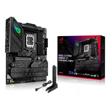 Μητρική ASUS ROG STRIX B860-F GAMING WIFI — Intel B860, LGA 1851, ATX, DDR5, 4x DIMM, Wi‑Fi 7, 2.5Gb LAN, 4x M.2