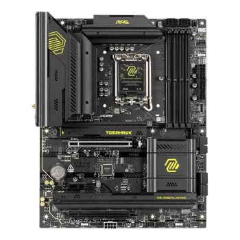 Μητρική MSI MAG B860 TOMAHAWK WIFI — Intel B860, LGA 1851, ATX, DDR5, 4x DIMM, 3x M.2, Wi‑Fi 7, 5GbE