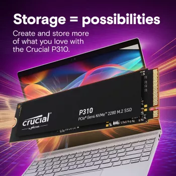 MICRON / CRUCIAL SSD - Crucial P310 - 2 TB - PCIe Gen4 x4 - M.2 2280