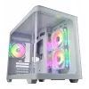 FSP S380-WA Κουτί Mini Tower mITX, mATX Λευκό ARGB