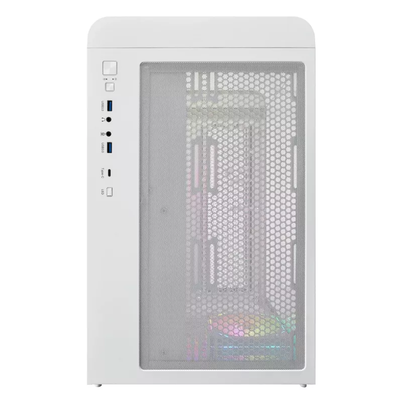 FSP S380-WA Κουτί Mini Tower mITX, mATX Λευκό ARGB