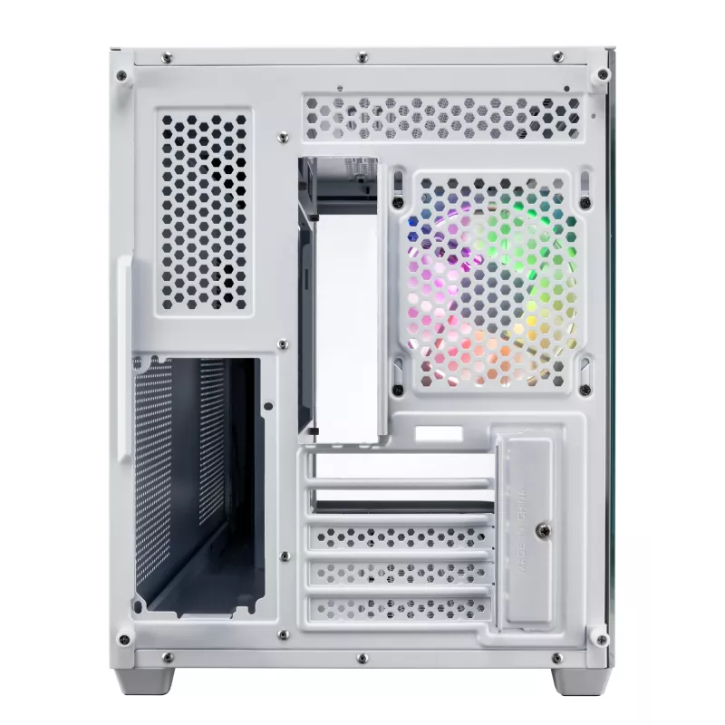 FSP S380-WA Κουτί Mini Tower mITX, mATX Λευκό ARGB