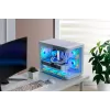 FSP S380-WA Κουτί Mini Tower mITX, mATX Λευκό ARGB