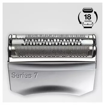 Braun Series 7 70S ανταλλακτική κασέτα κεφαλής ηλεκτρικής ξυριστικής μηχανής – ασημί